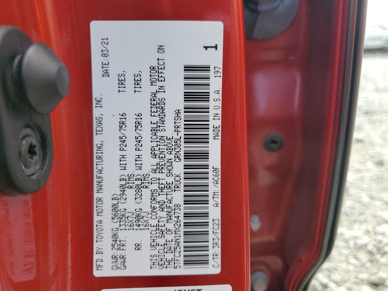 2021 Toyota Tacoma - Image 14
