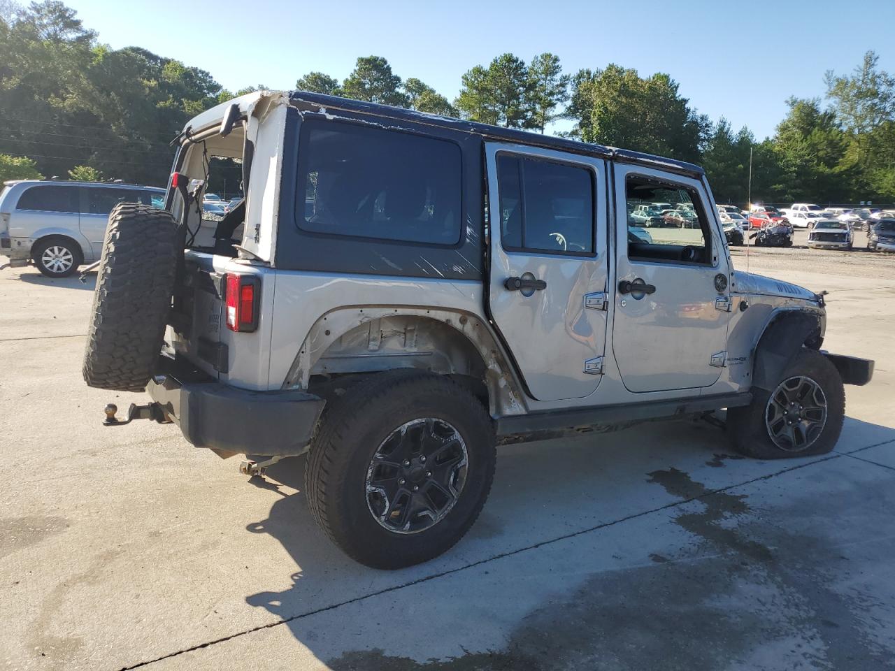 2015 Jeep Wrangler Unlimited Sport VIN: 1C4BJWDG3FL543804 Lot: 63685944