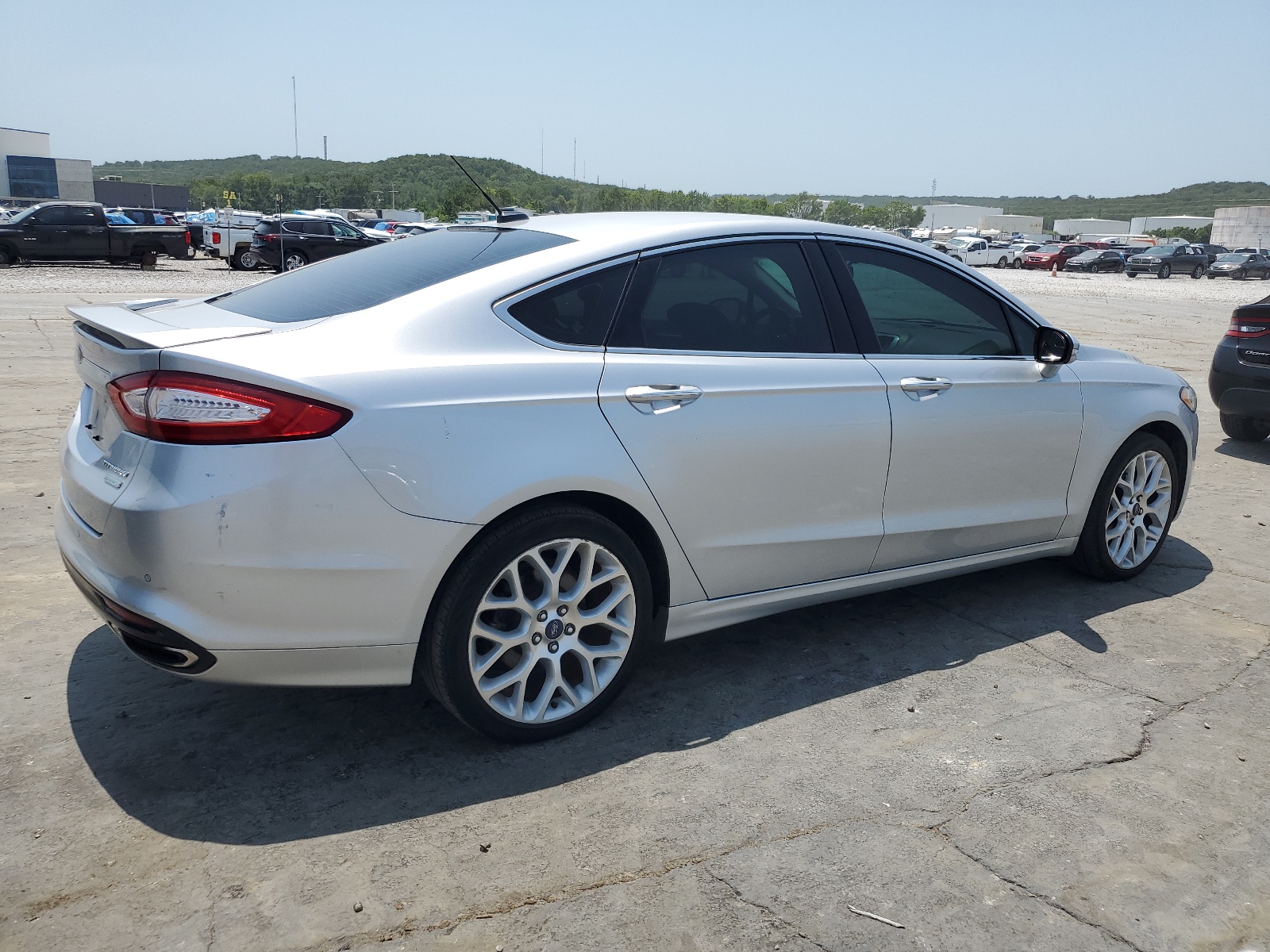 2014 Ford Fusion Titanium vin: 3FA6P0K96ER336802