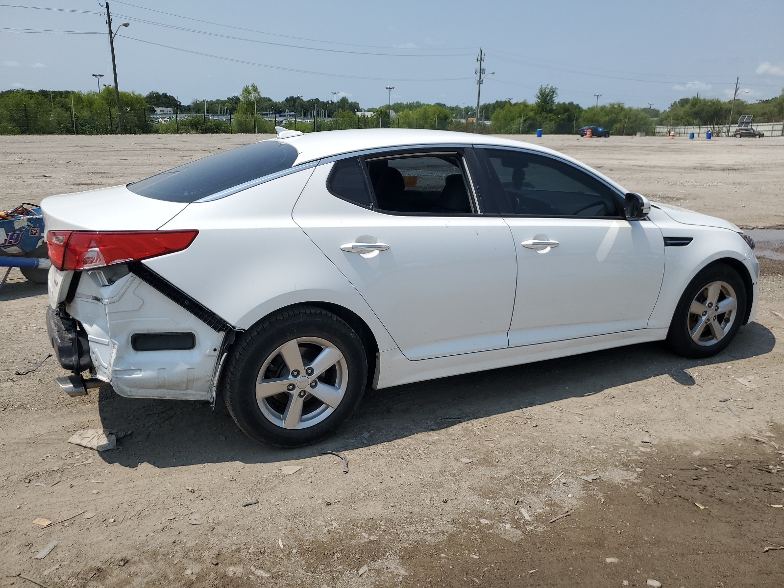 2015 Kia Optima Lx vin: 5XXGM4A7XFG491948