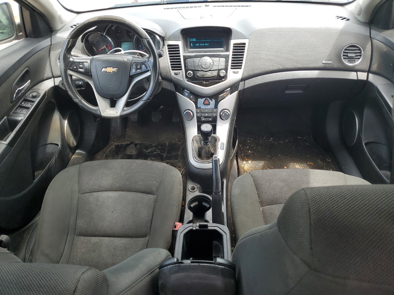 2012 Chevrolet Cruze Lt vin: 1G1PL5SC9C7169027