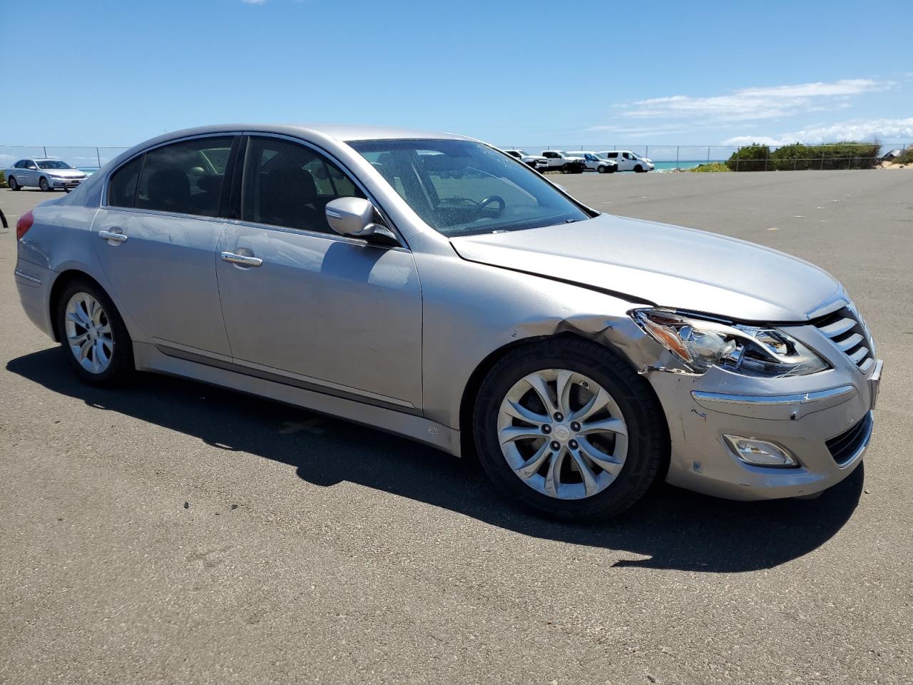 2012 Hyundai Genesis 3.8L VIN: KMHGC4DD9CU152507 Lot: 63731504