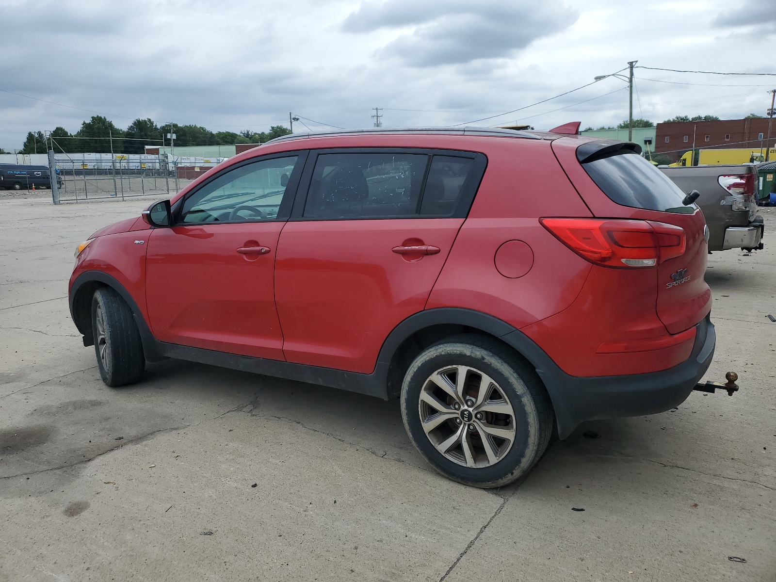 2014 Kia Sportage Lx vin: KNDPBCAC6E7632275