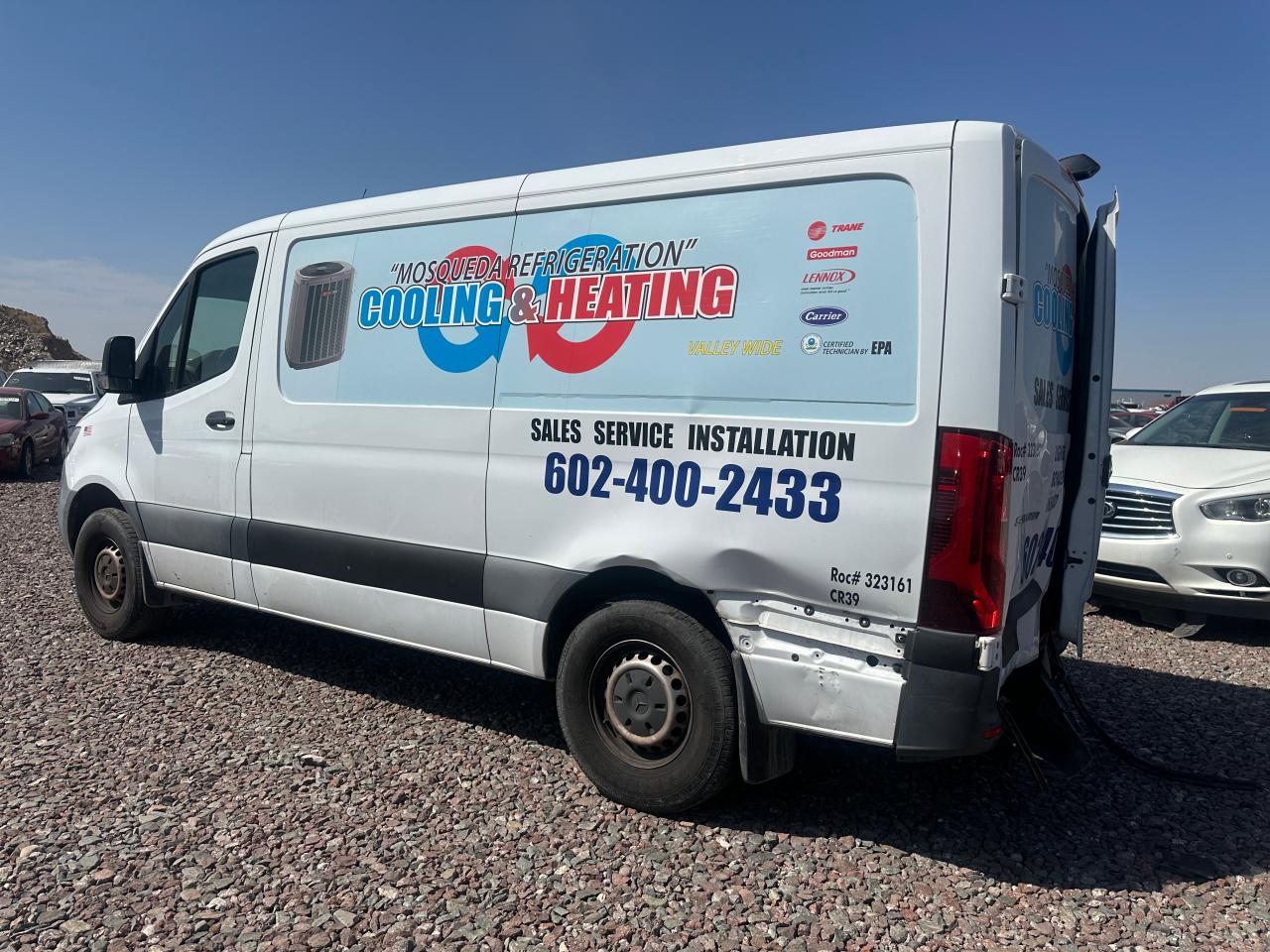 2019 Mercedes-Benz Sprinter 2500/3500 VIN: WD3PF0CD9KP170373 Lot: 64636574