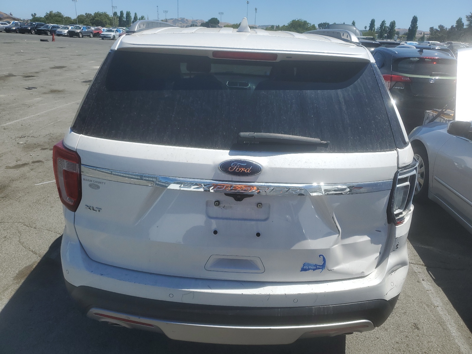 1FM5K7D89GGB06758 2016 Ford Explorer Xlt