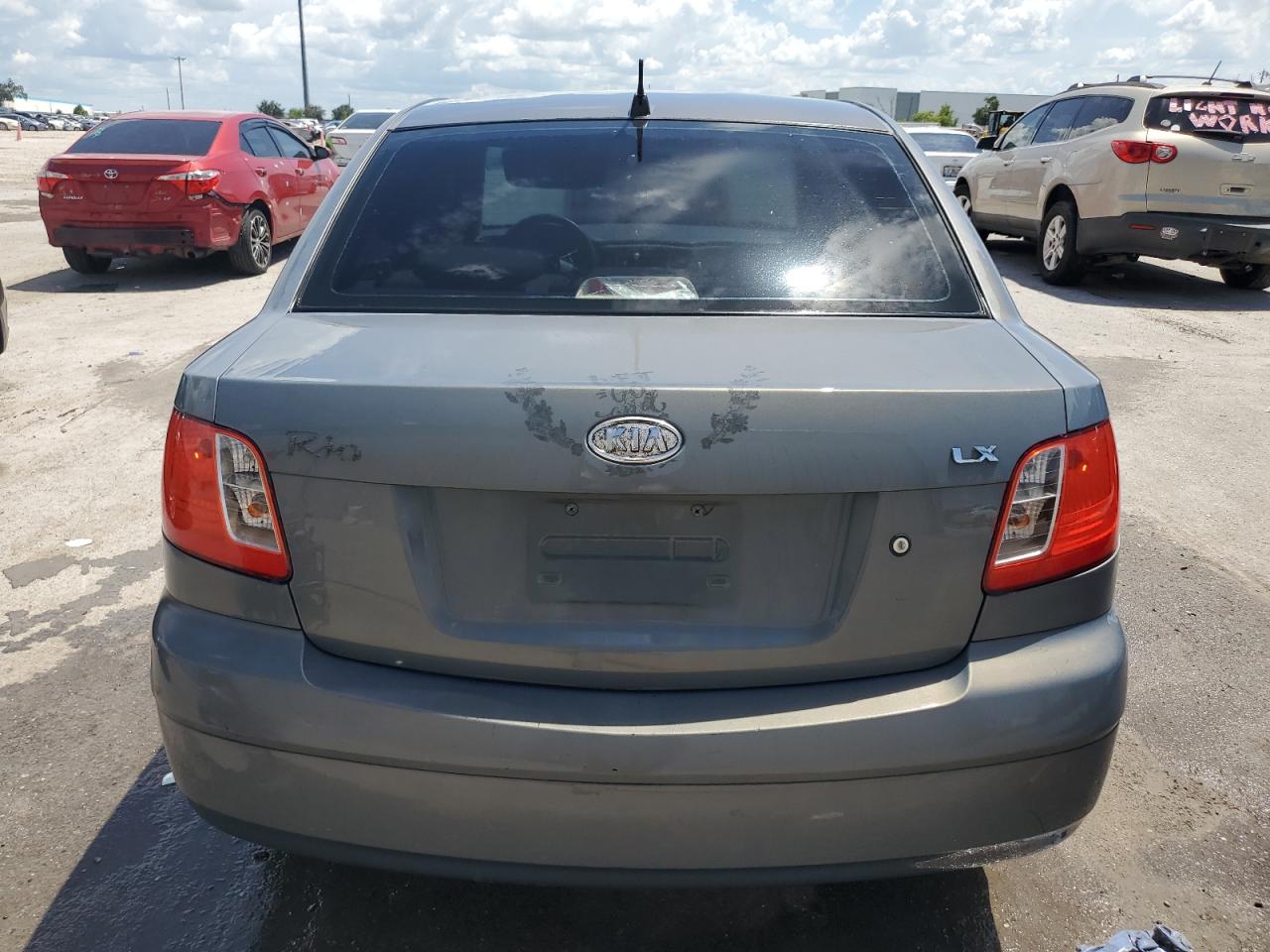 2006 Kia Rio VIN: KNADE123766048095 Lot: 63980914