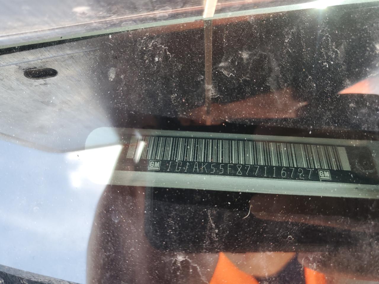 2007 Chevrolet Cobalt Ls VIN: 1G1AK55F877116727 Lot: 64062254