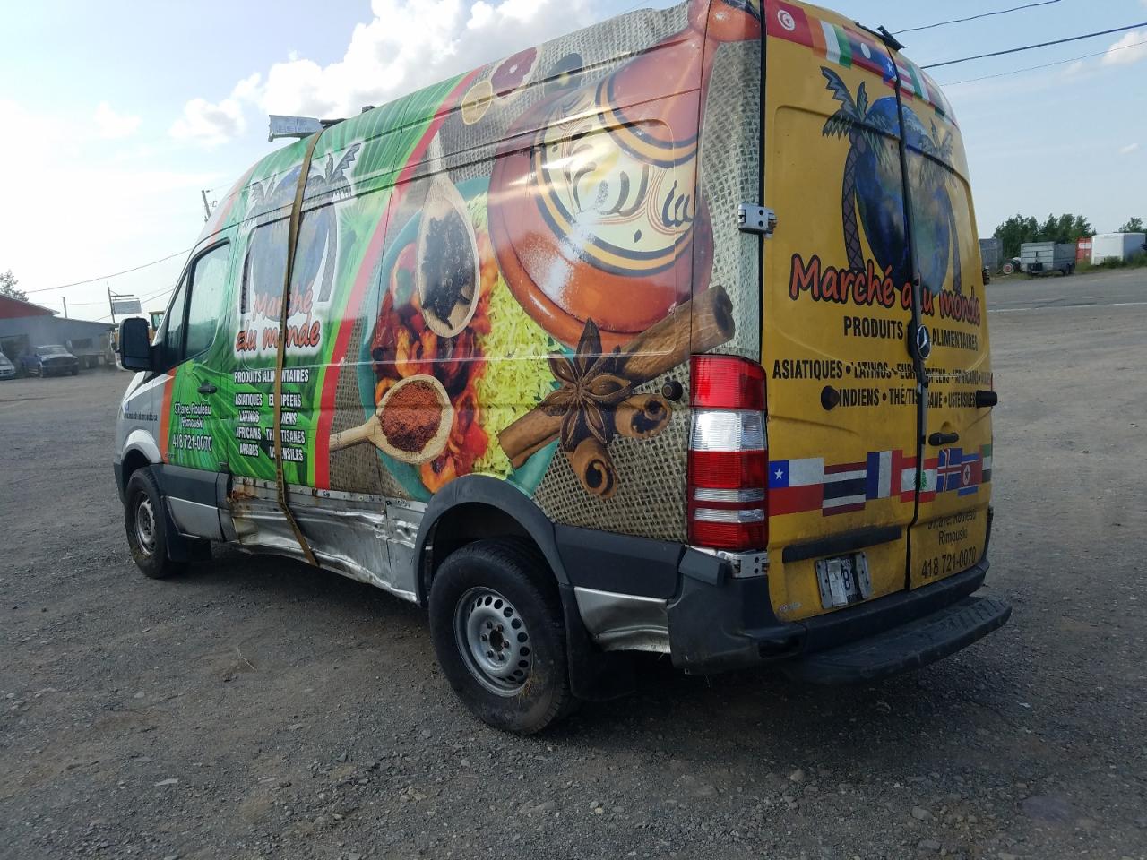 2014 Mercedes-Benz Sprinter 2500 VIN: WD3BE7DC8E5837543 Lot: 63895324