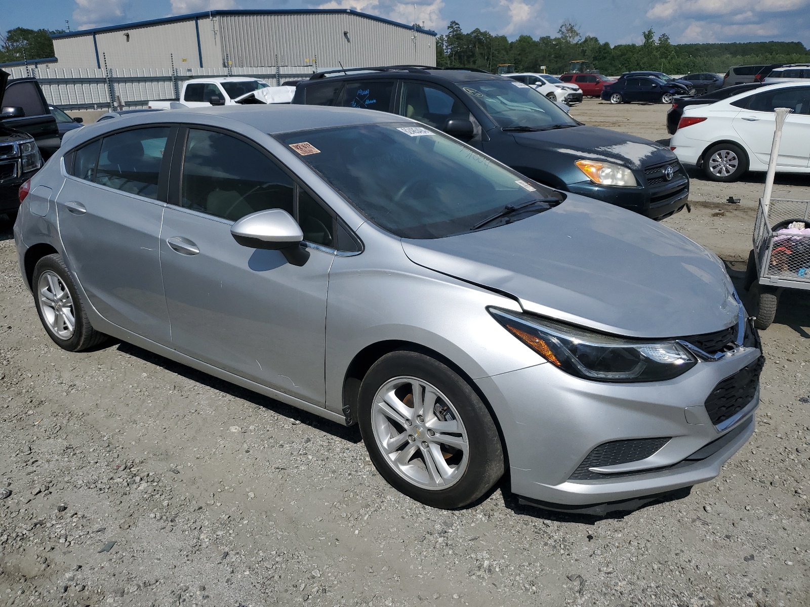 2017 Chevrolet Cruze Lt vin: 3G1BE6SM8HS540982