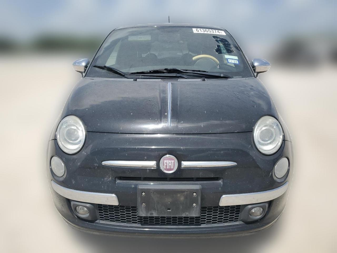 2012 Fiat 500 Lounge VIN: 3C3CFFCR6CT306317 Lot: 61365374