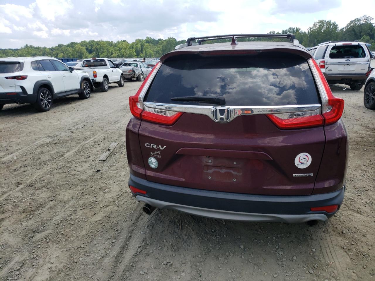 2019 Honda Cr-V Touring VIN: 7FARW1H92KE014960 Lot: 62948844