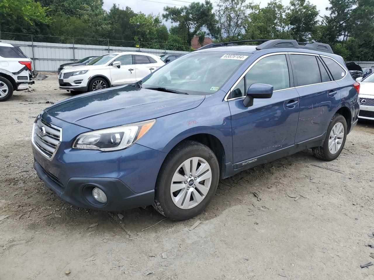 2017 Subaru Outback 2.5I Premium VIN: 4S4BSADC2H3311447 Lot: 63826184