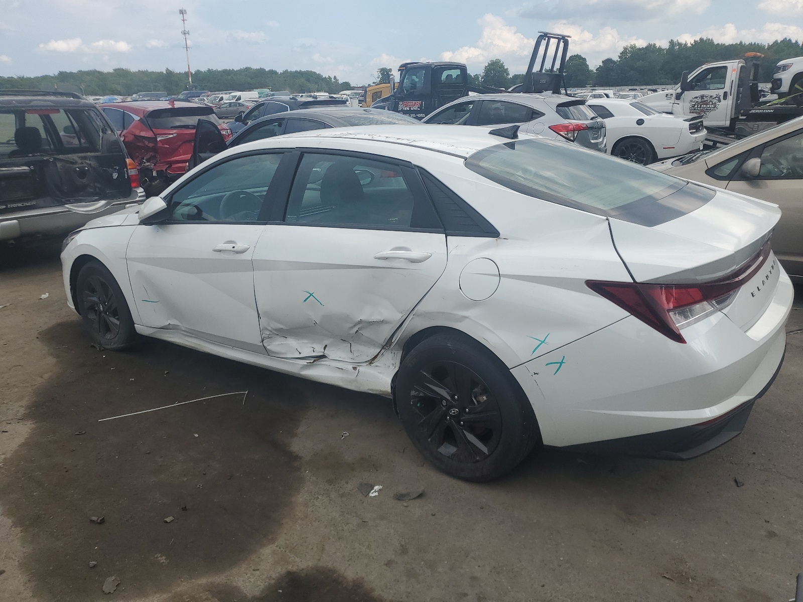 2022 Hyundai Elantra Sel vin: 5NPLS4AG8NH084296