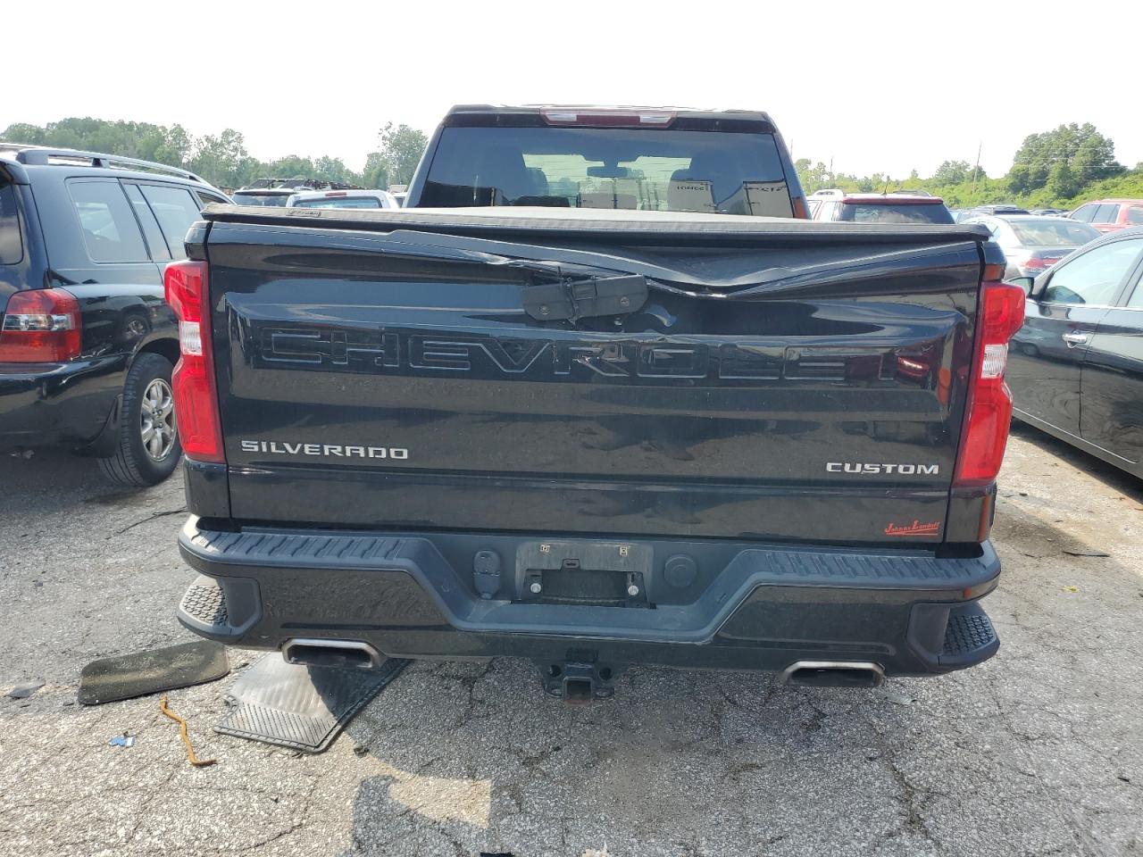 2021 Chevrolet Silverado K1500 Custom VIN: 1GCRYBEF2MZ105794 Lot: 62611544