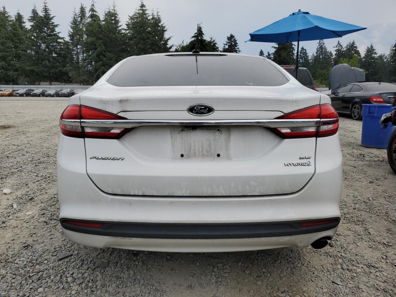 2017 Ford Fusion Se Hybrid VIN: 3FA6P0LU3HR230430 Lot: 62980574
