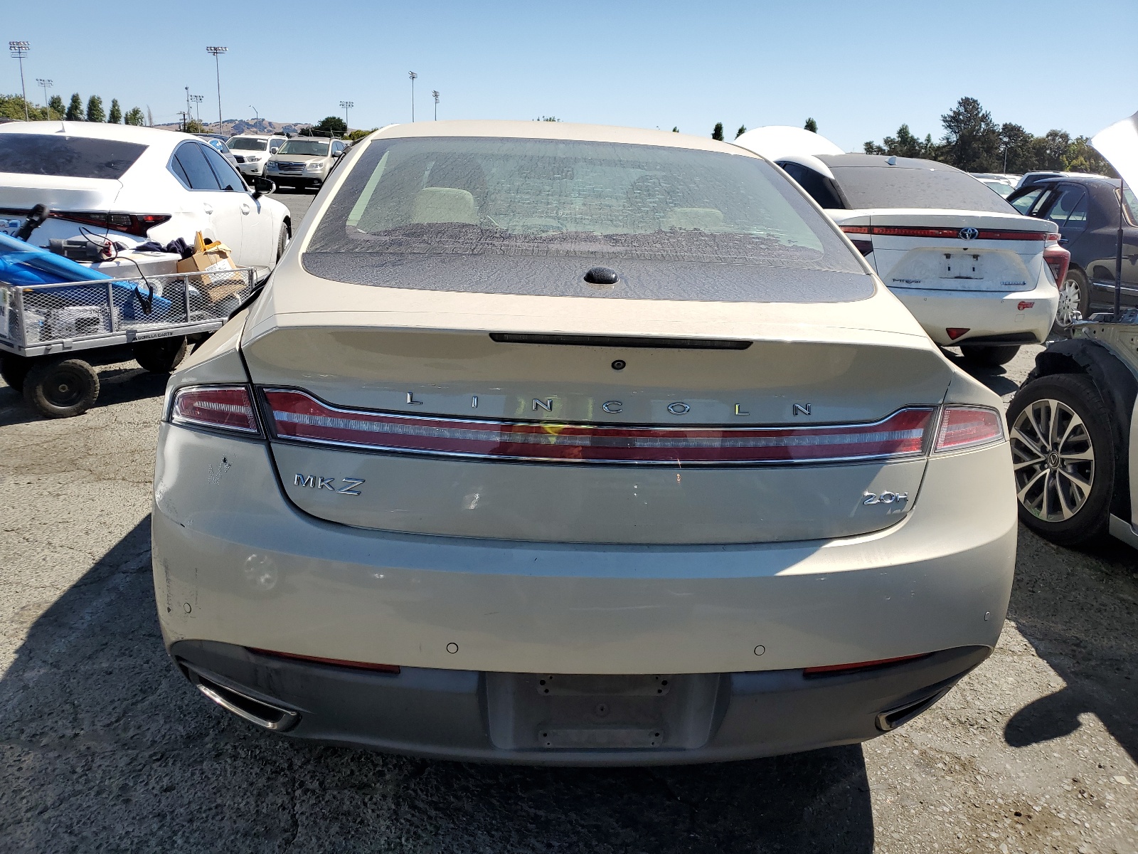 3LN6L2LU4ER807393 2014 Lincoln Mkz Hybrid