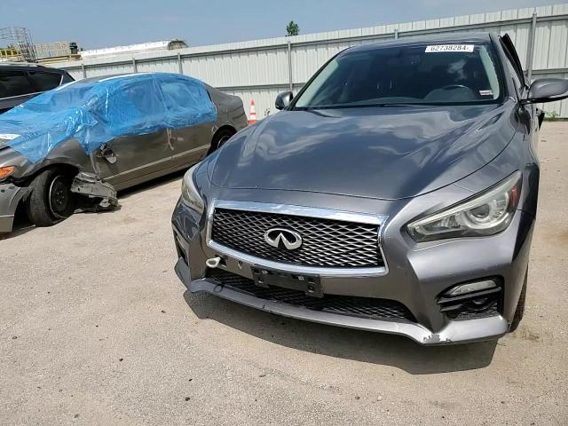 2014 Infiniti Q50 Base VIN: JN1BV7AR4EM698650 Lot: 62738284