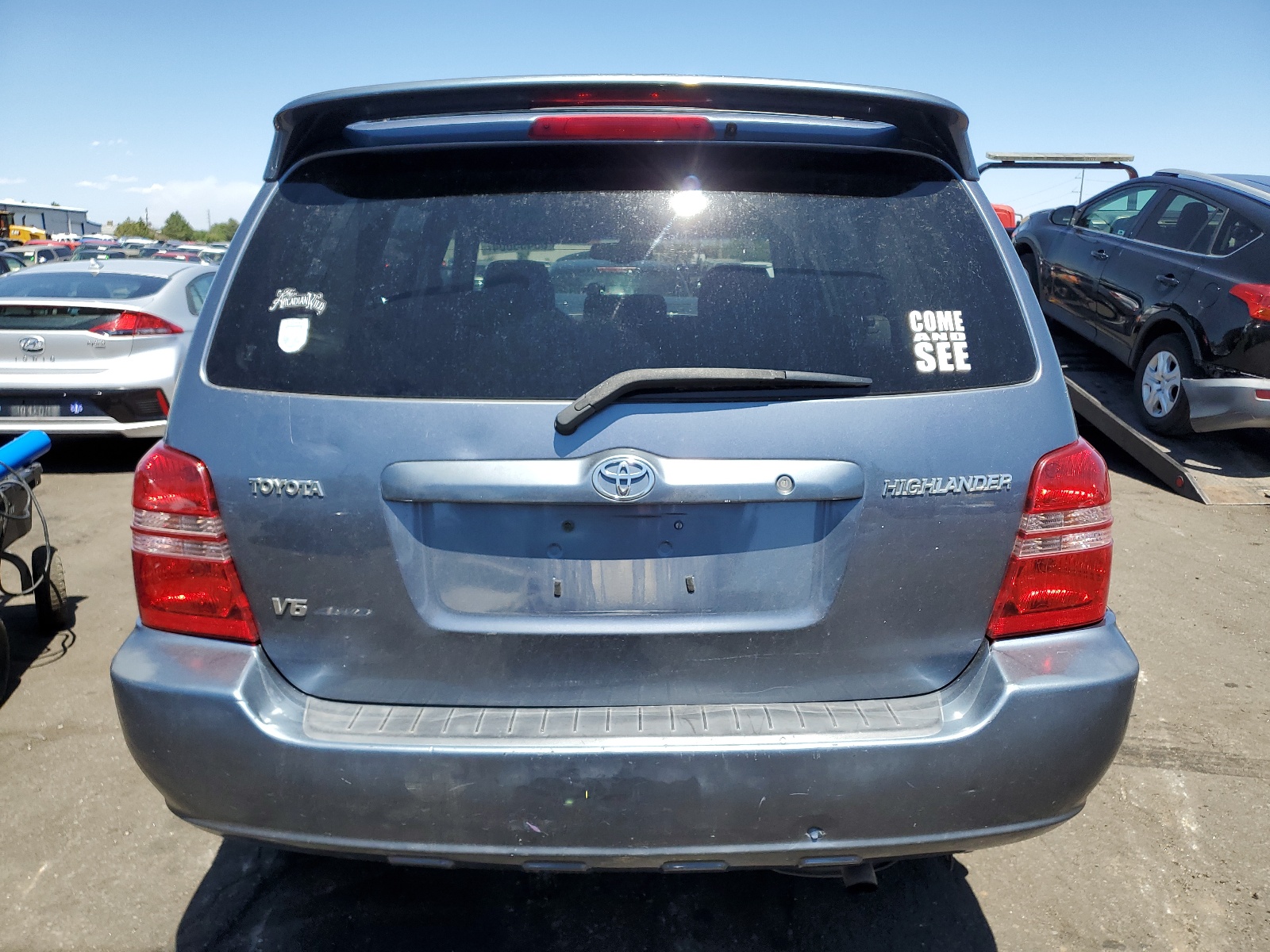 JTEHF21A630145628 2003 Toyota Highlander Limited