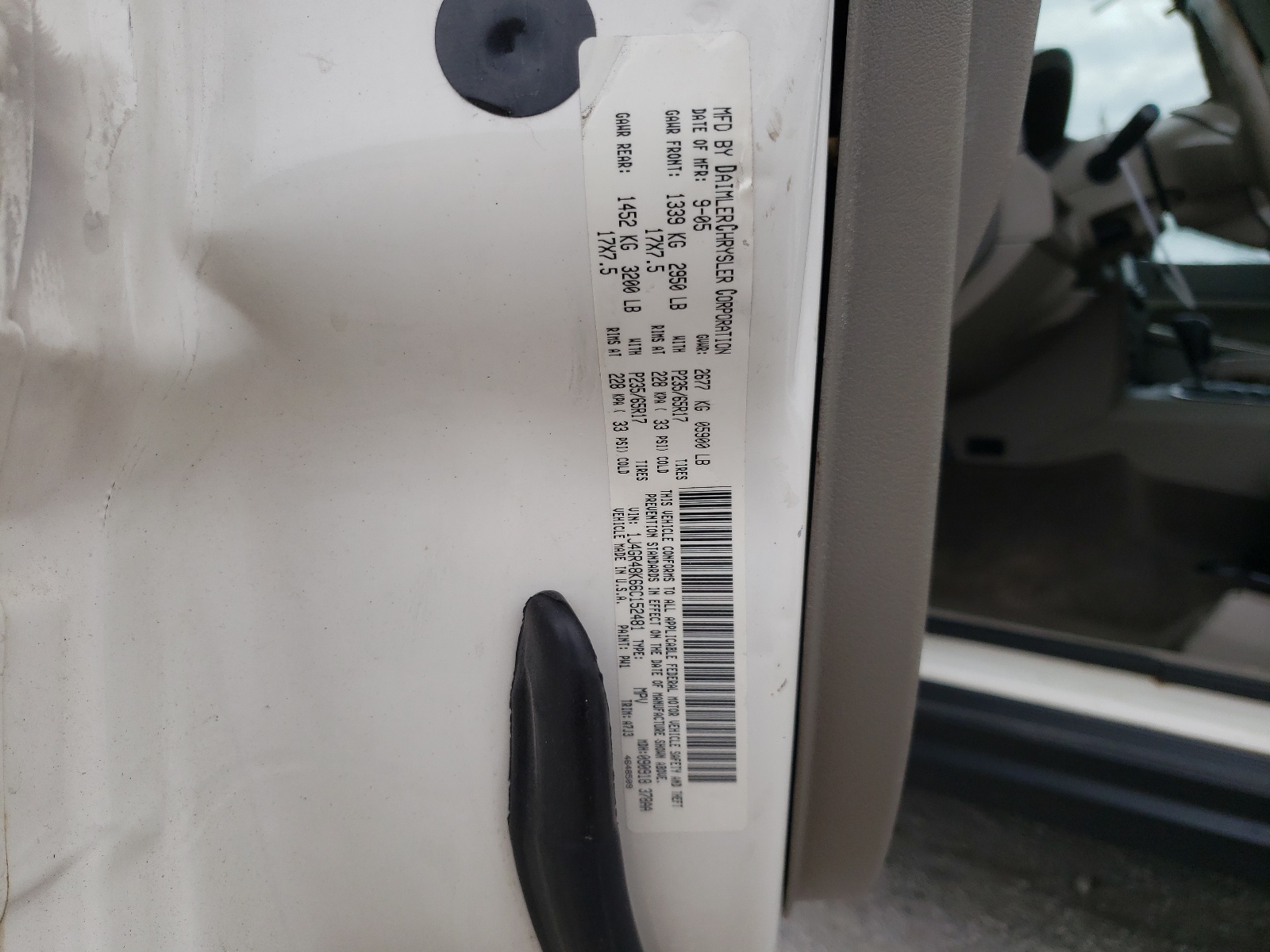 1J4GR48K66C152481 2006 Jeep Grand Cherokee Laredo