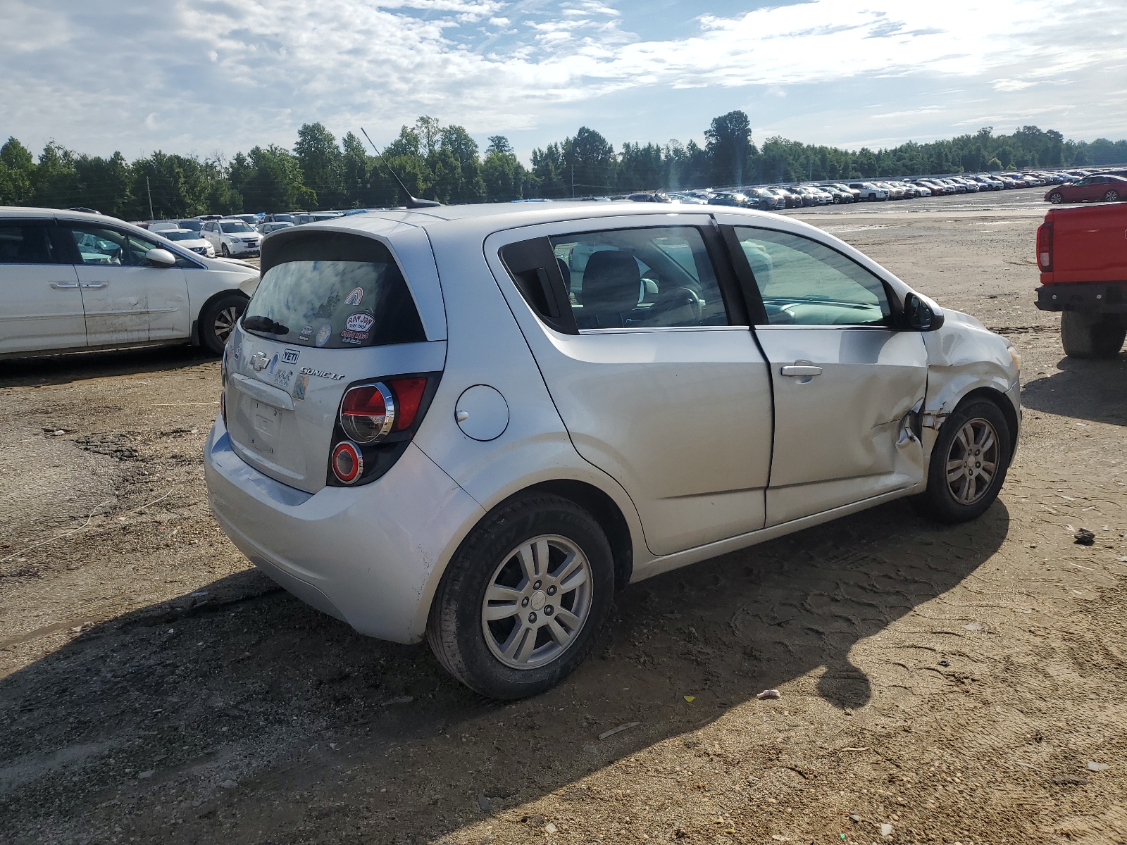 2014 Chevrolet Sonic Lt vin: 1G1JC6SH6E4220771