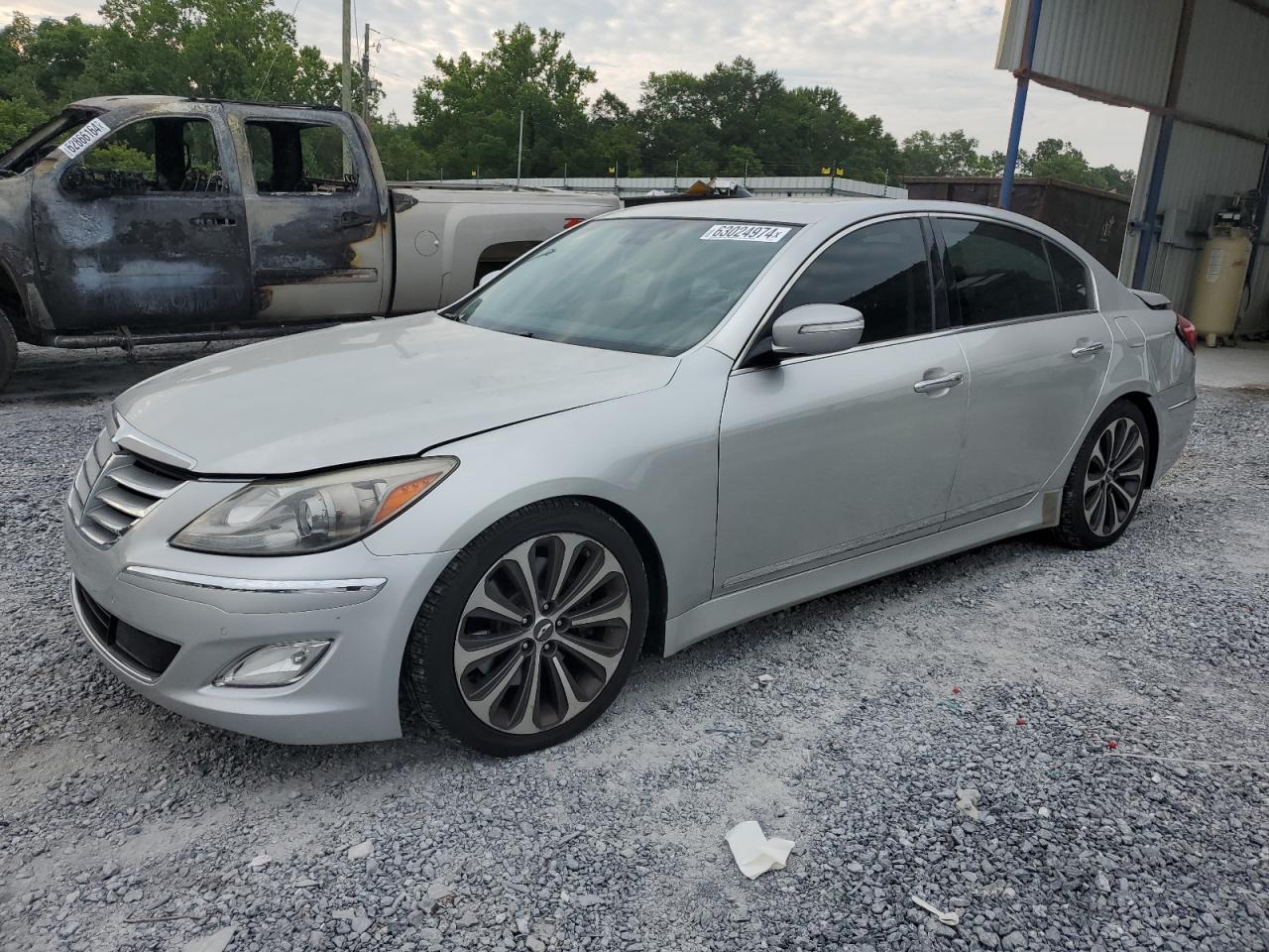 2012 Hyundai Genesis 5.0L VIN: KMHGC4DH1CU198688 Lot: 63024974