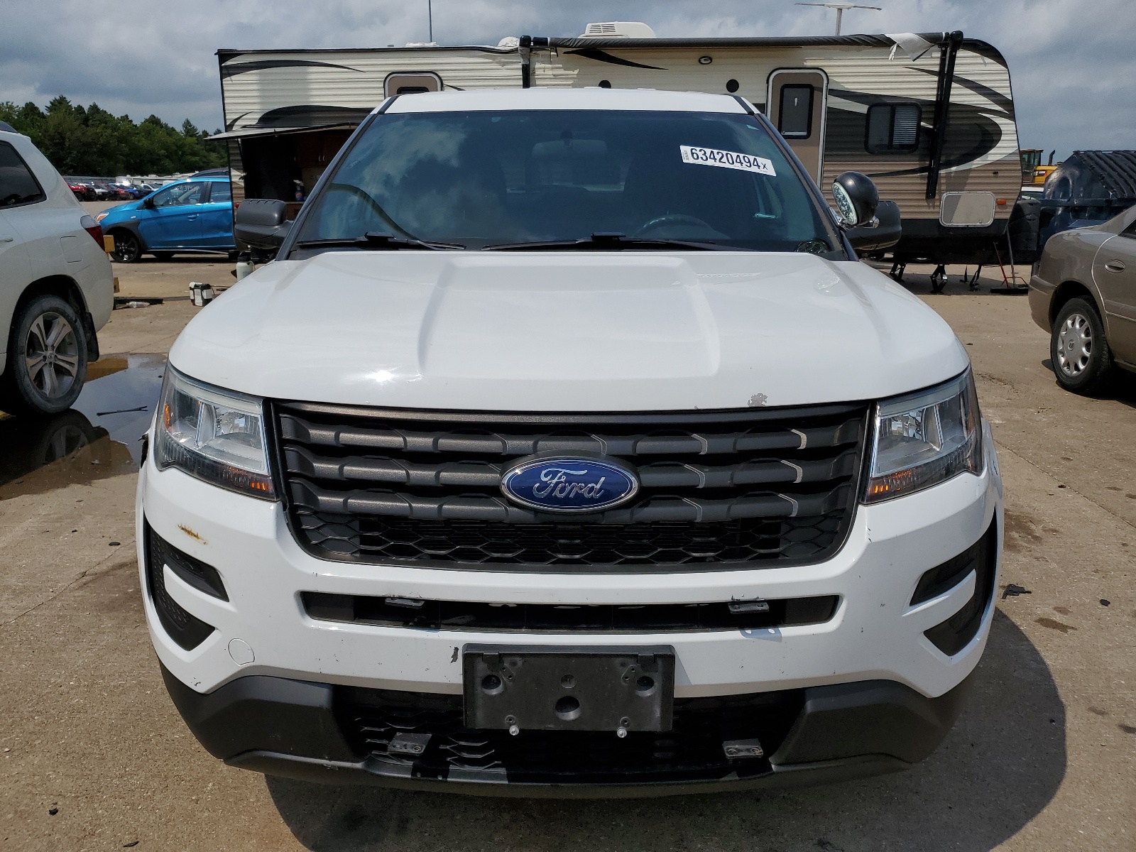 1FM5K8AR6KGA31660 2019 Ford Explorer Police Interceptor