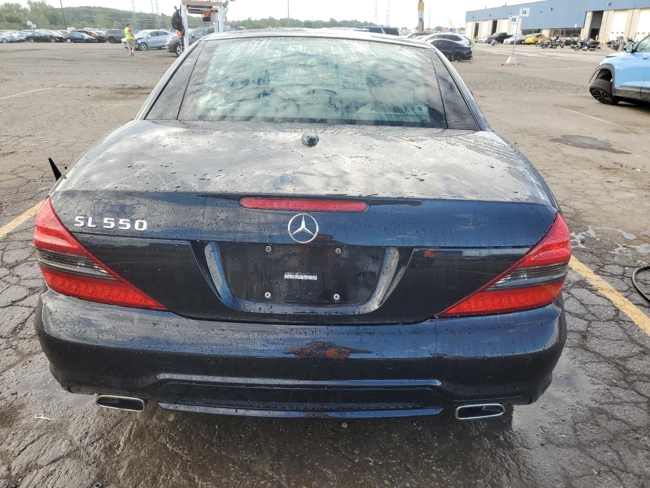 2011 Mercedes-Benz Sl 550 VIN: WDBSK7BA3BF166349 Lot: 64722884