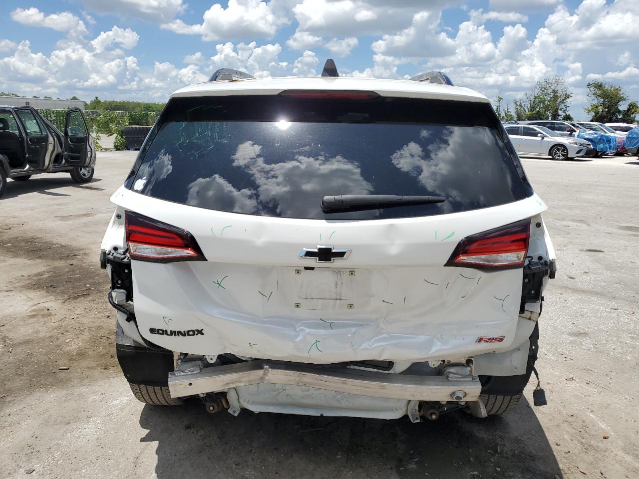 2022 Chevrolet Equinox Rs VIN: 3GNAXMEV0NS105754 Lot: 63694264