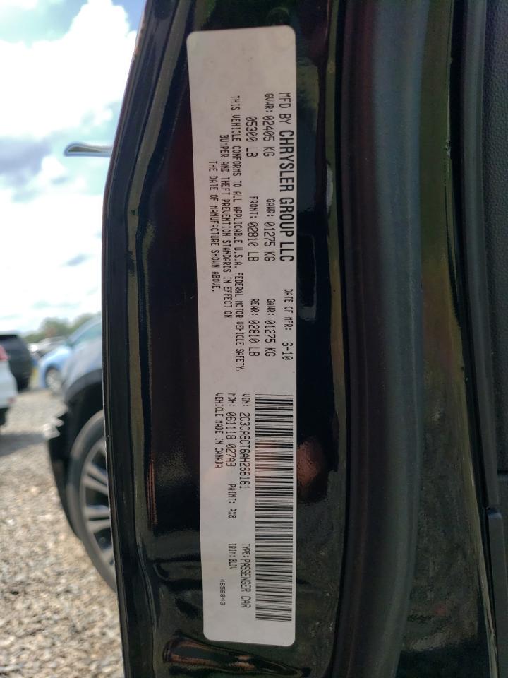 2010 Chrysler 300 S VIN: 2C3CA9CT6AH266161 Lot: 65332484