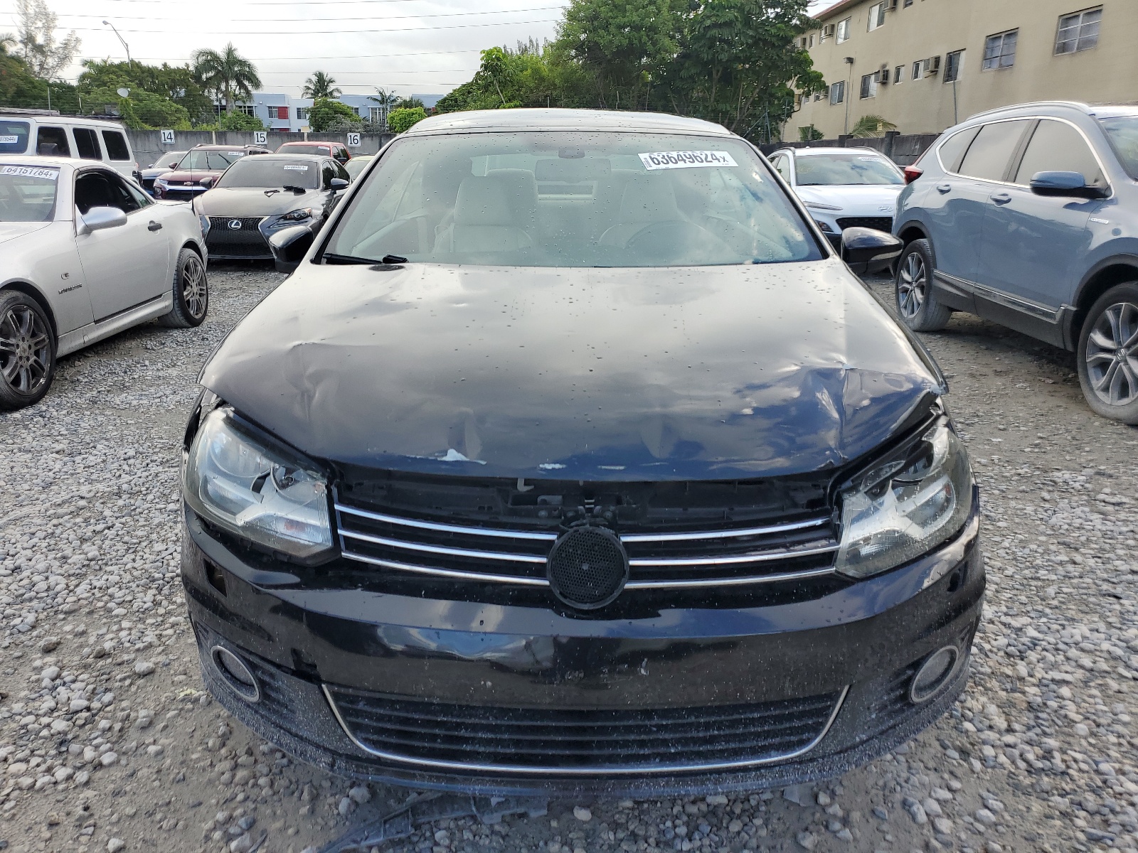 2014 Volkswagen Eos Lux vin: WVWFW8AH5EV003448