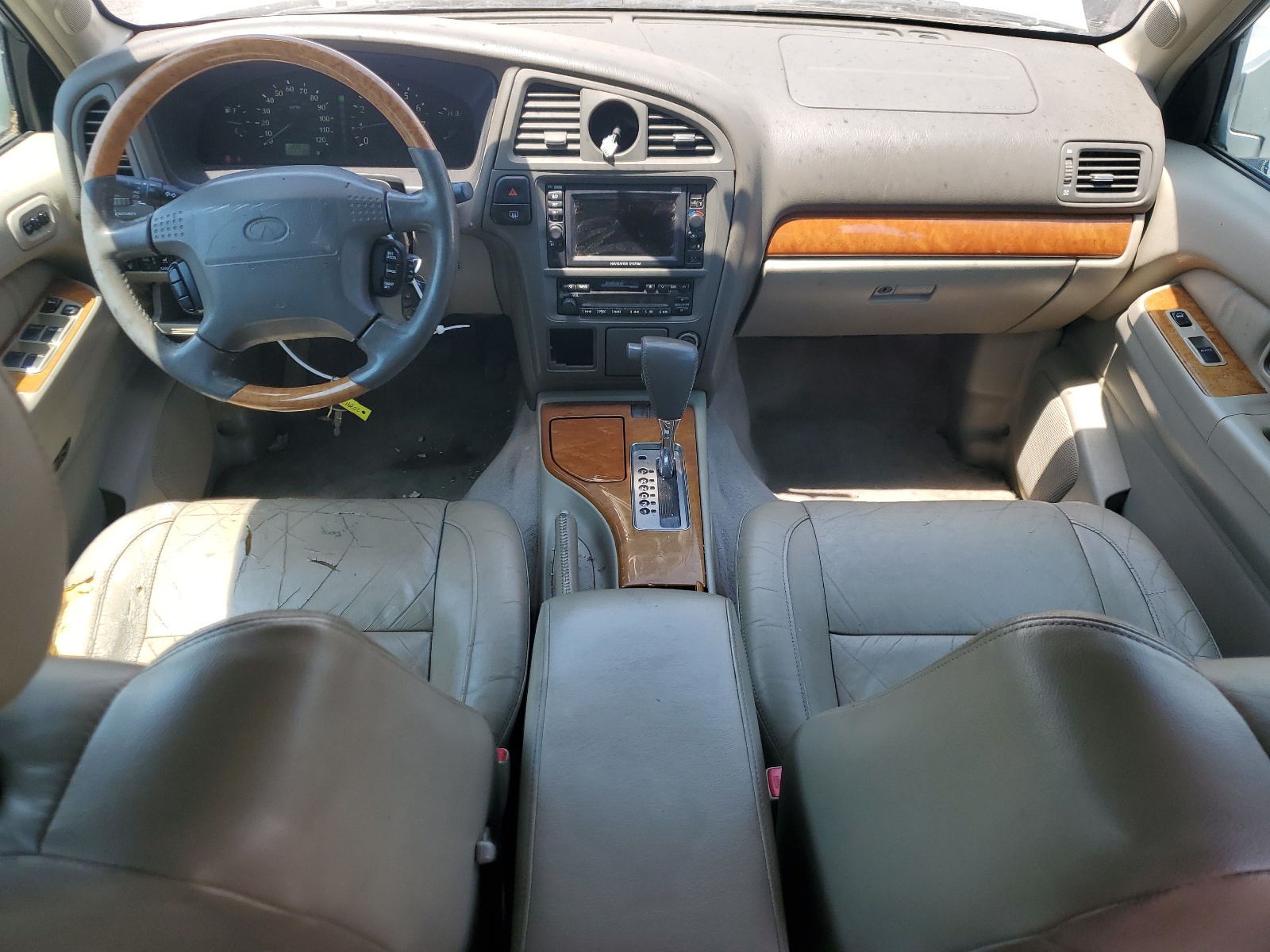 JNRDR09X71W203912 2001 Infiniti Qx4