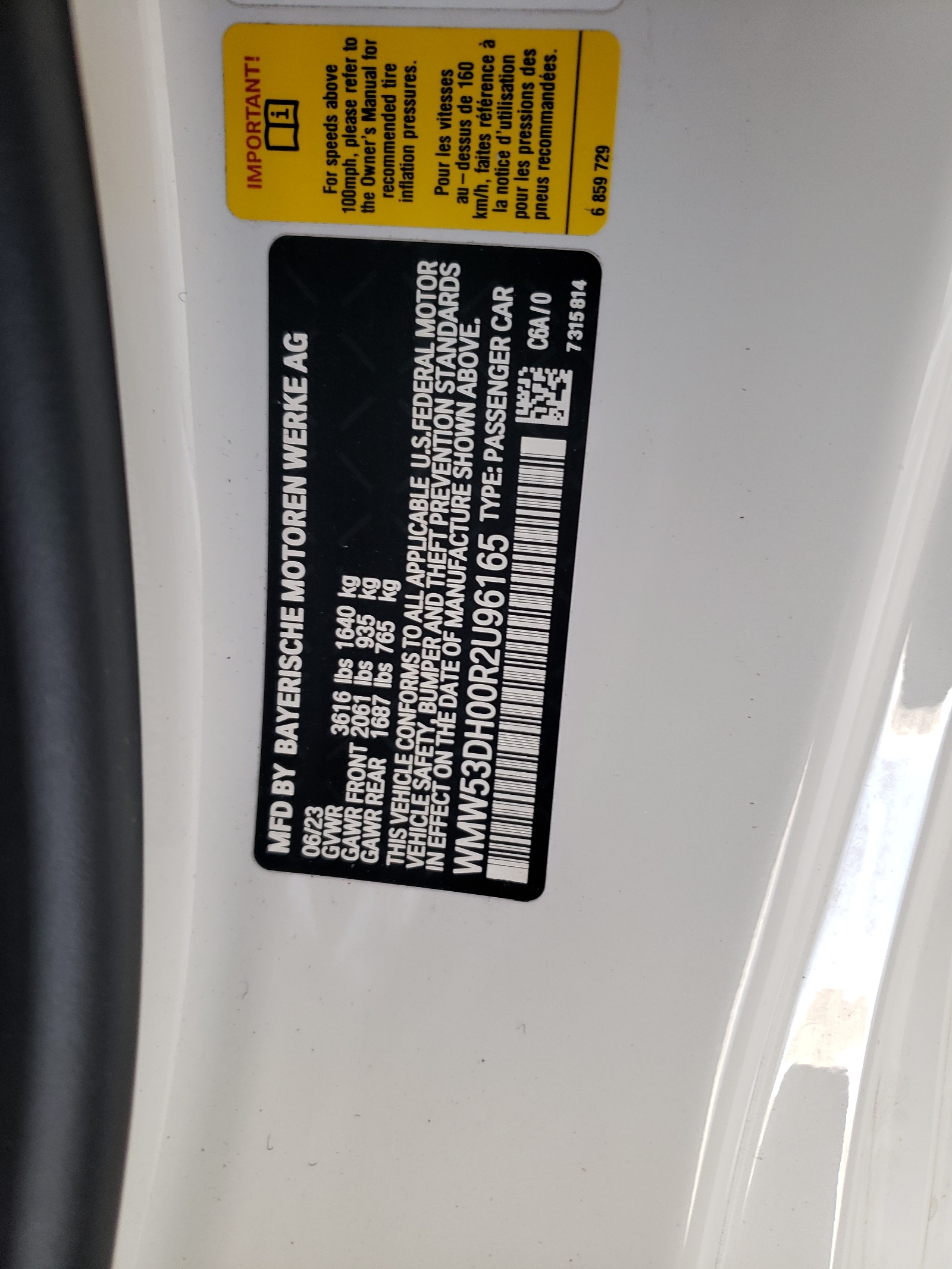 WMW53DH00R2U96165 2024 Mini Cooper S