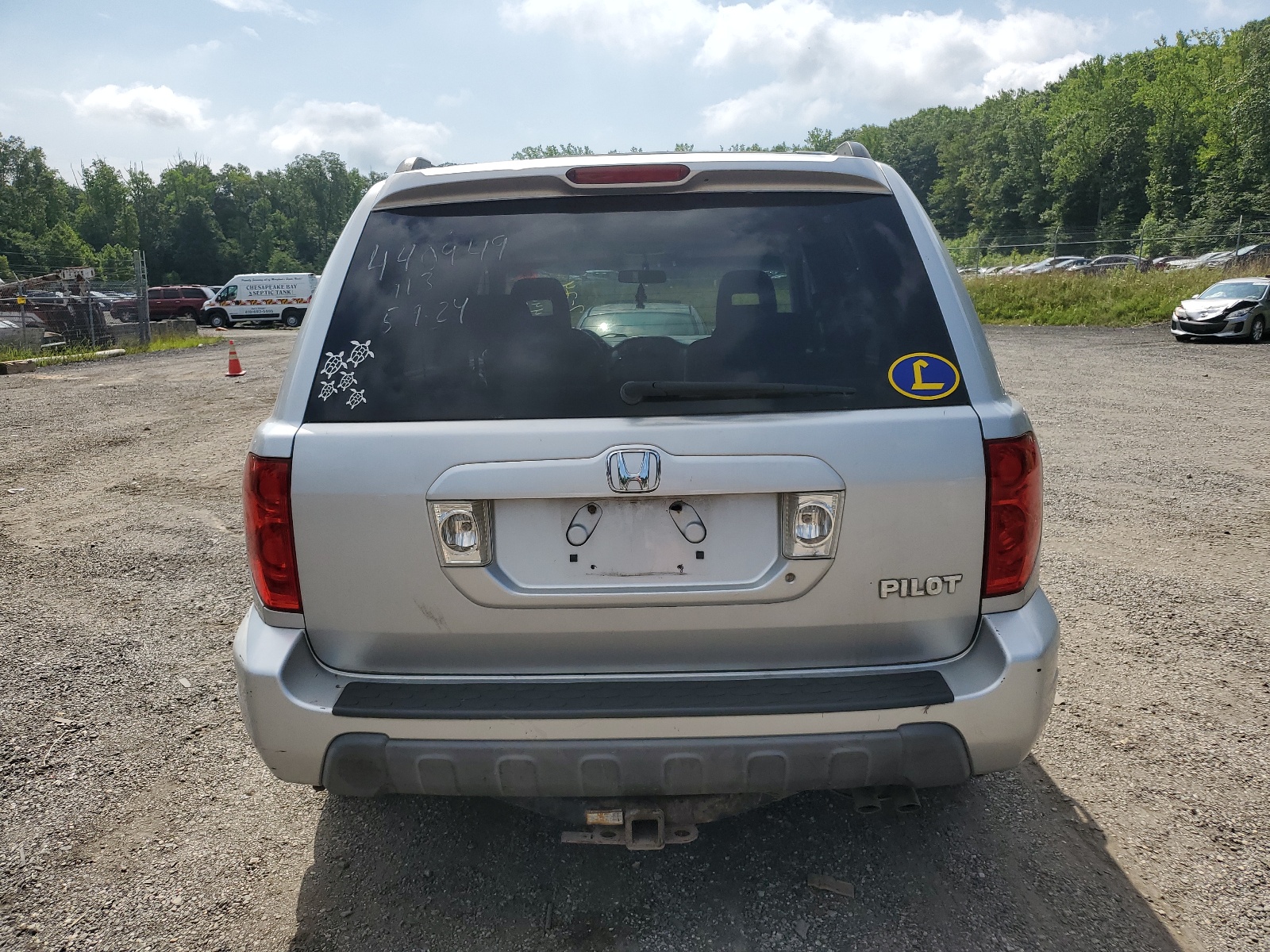 2HKYF18434H505540 2004 Honda Pilot Ex