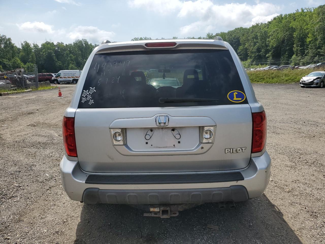 2004 Honda Pilot Ex VIN: 2HKYF18434H505540 Lot: 64768484