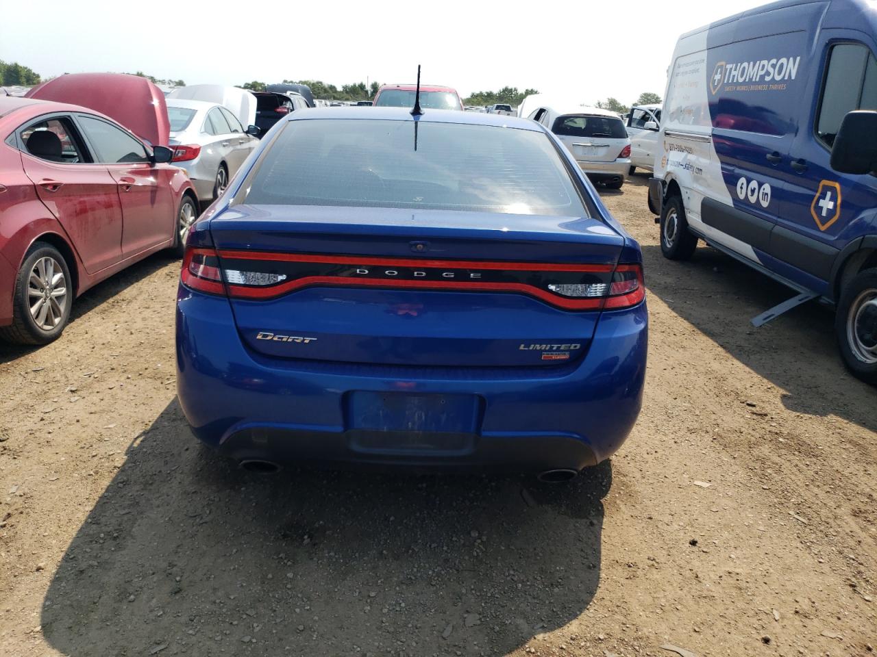 2013 Dodge Dart Limited VIN: 1C3CDFCH4DD150993 Lot: 64836324