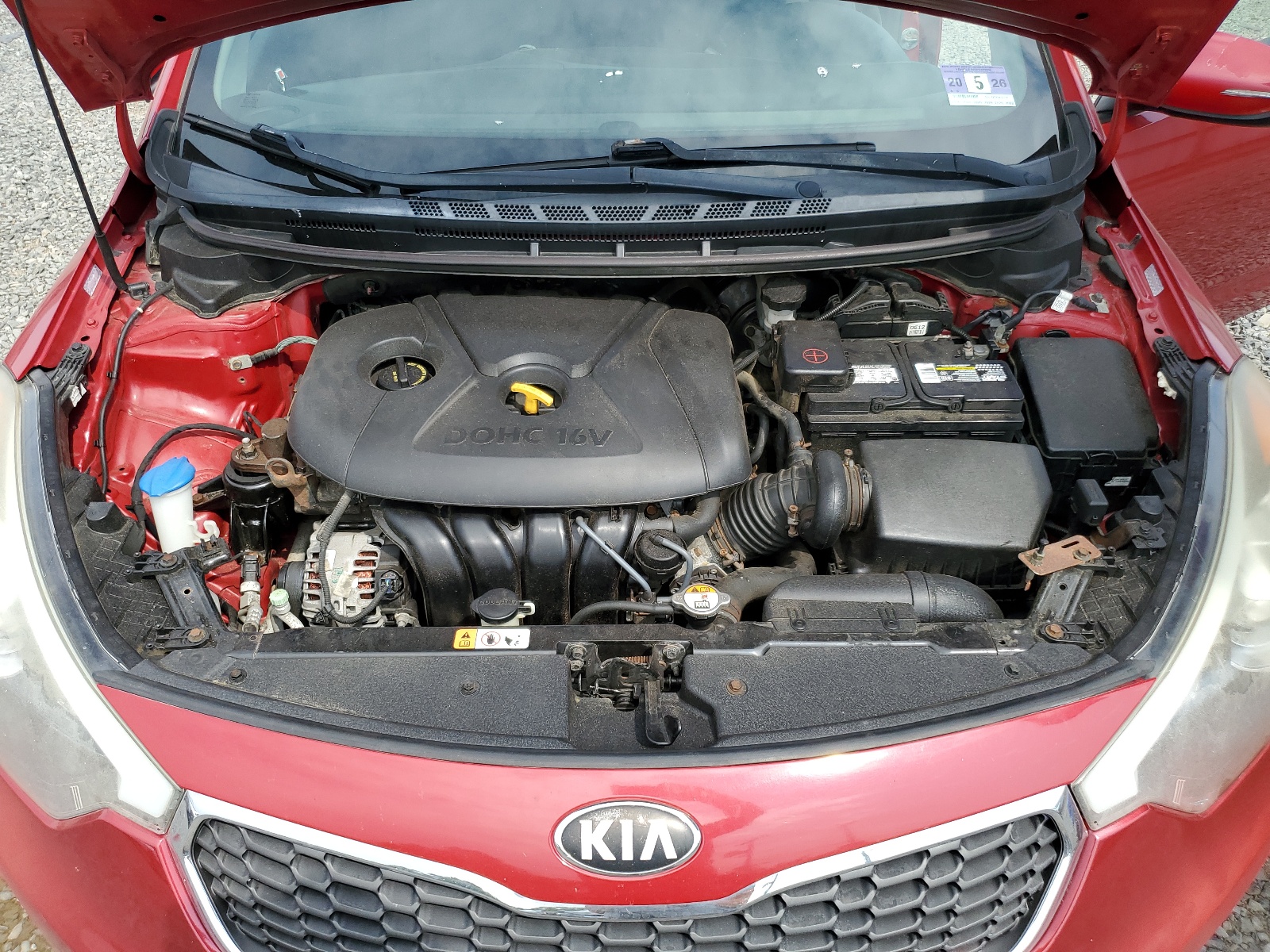 KNAFX4A64E5097890 2014 Kia Forte Lx