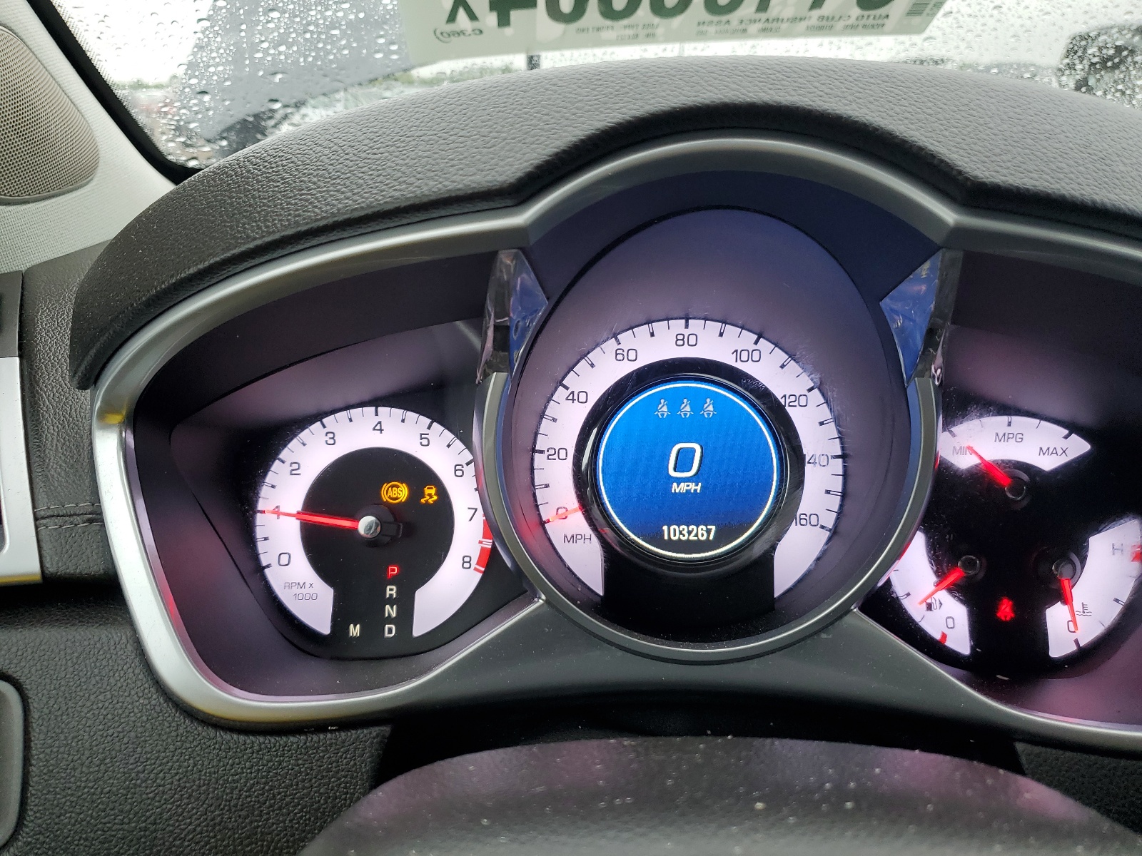 3GYFNAE32CS624121 2012 Cadillac Srx Luxury Collection