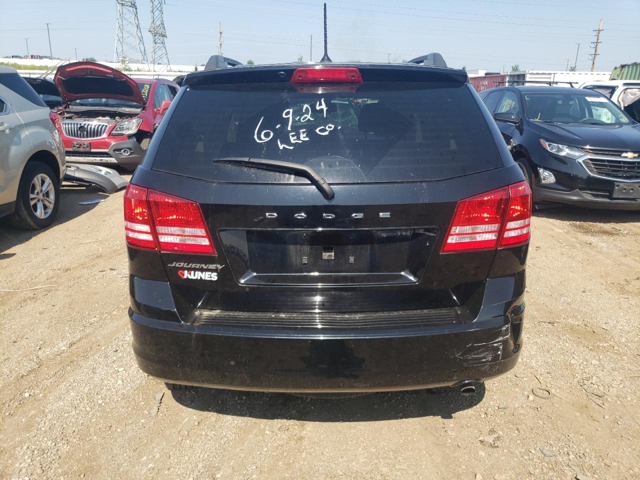 2018 Dodge Journey Se VIN: 3C4PDCAB6JT509311 Lot: 63501254
