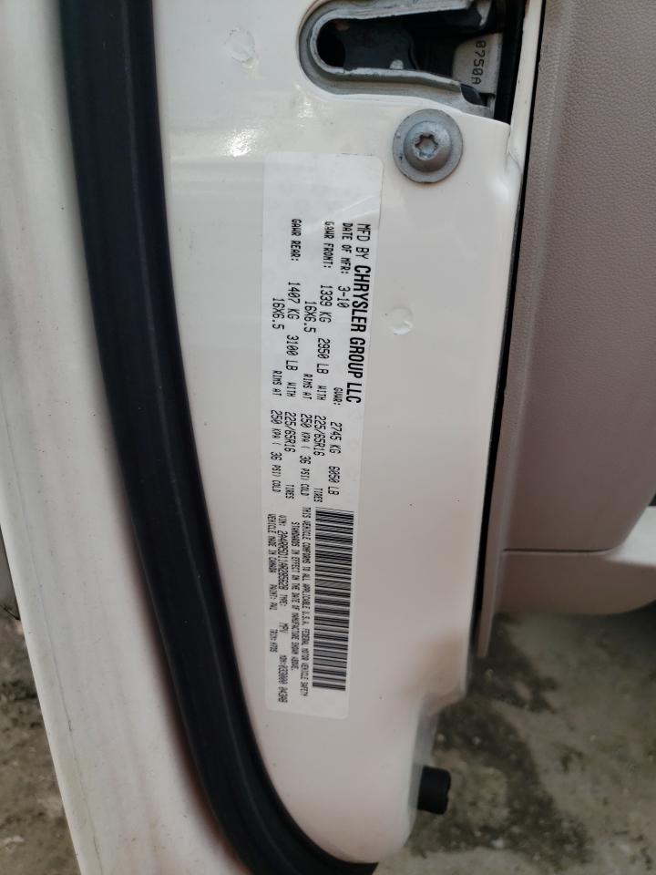 2010 Chrysler Town & Country Touring VIN: 2A4RR5D11AR285628 Lot: 62328914