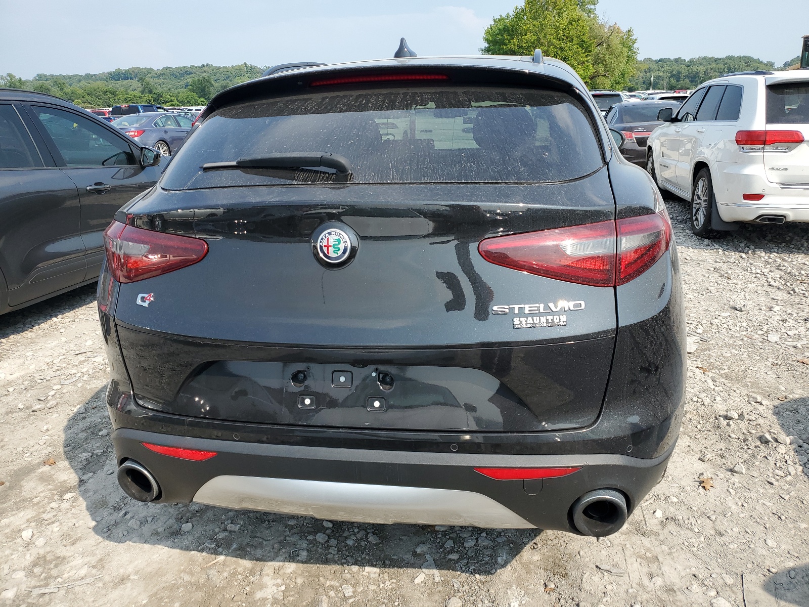 2018 Alfa Romeo Stelvio Ti Sport vin: ZASFAKNN3J7B85832