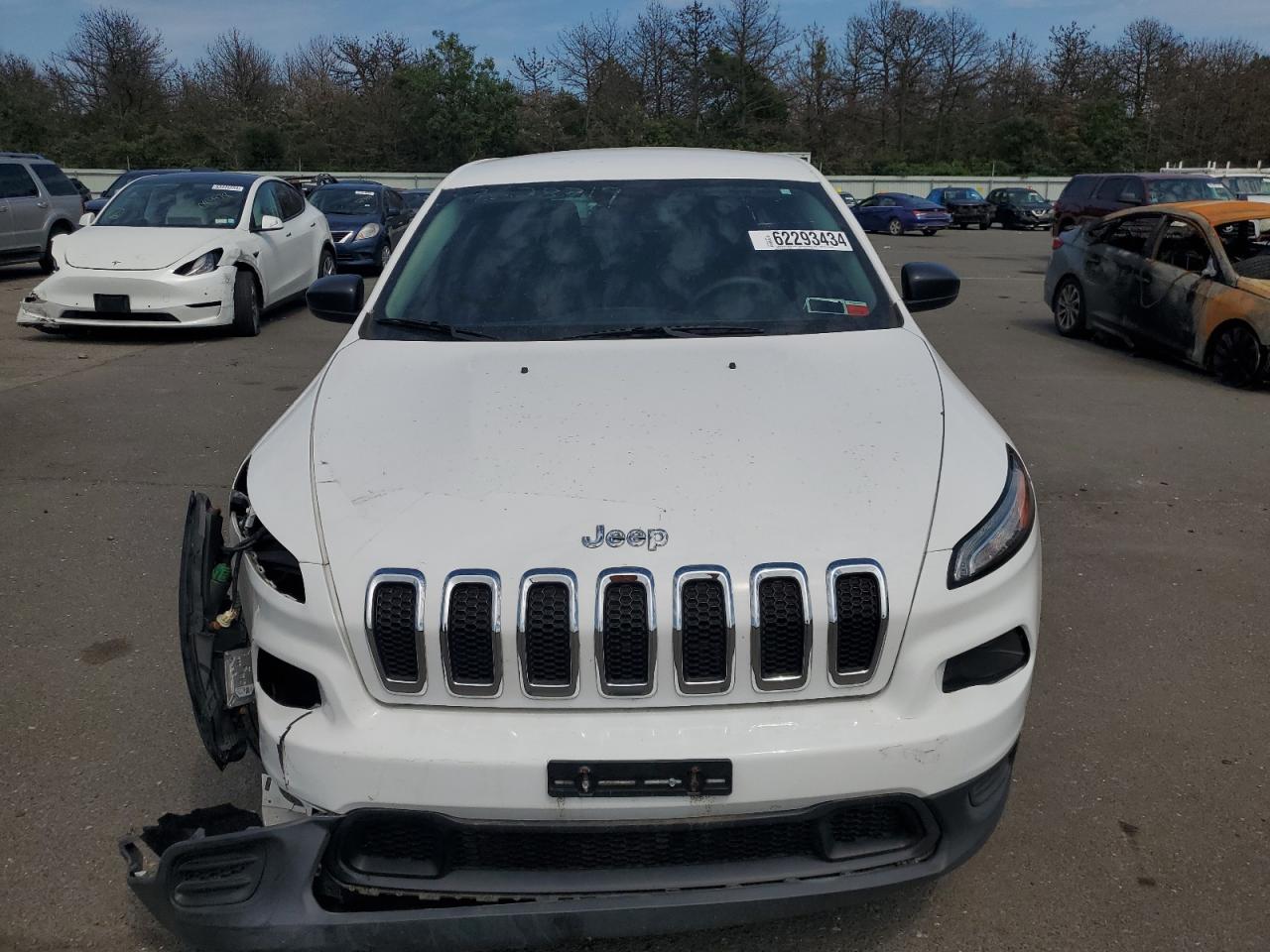 2017 Jeep Cherokee Sport VIN: 1C4PJLAS0HD221714 Lot: 62293434