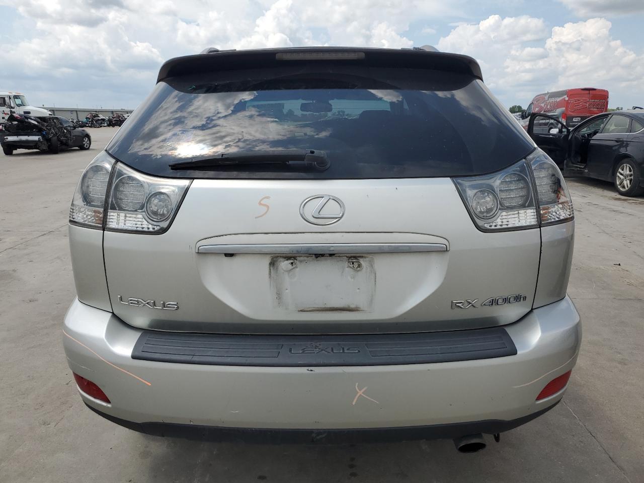 2007 Lexus Rx 400H VIN: JTJGW31U072002858 Lot: 63409984