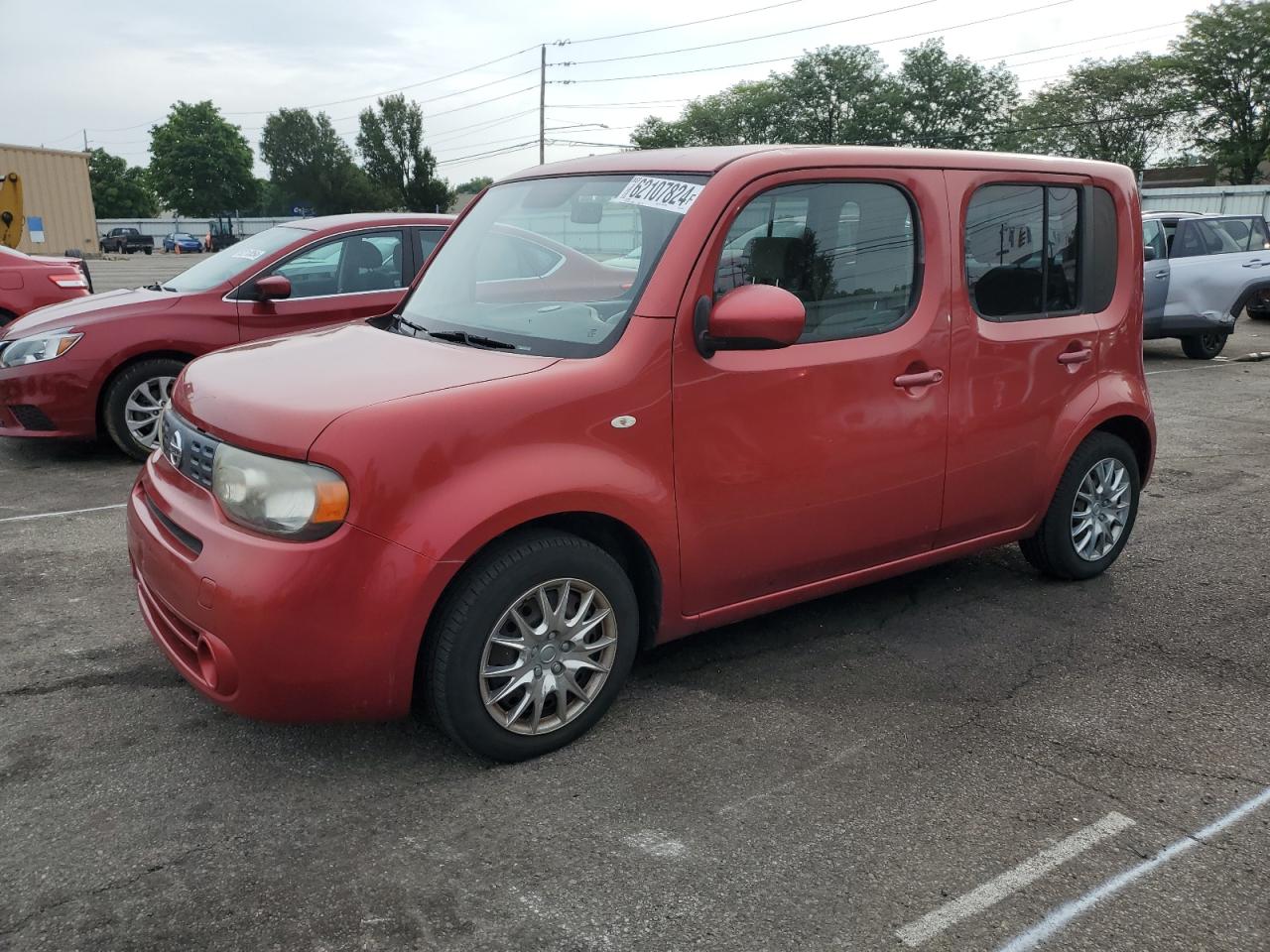 2009 Nissan Cube Base VIN: JN8AZ28R89T107001 Lot: 62107824