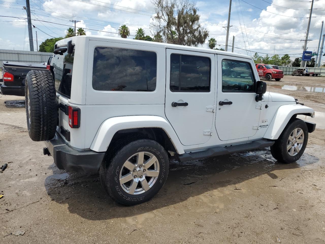 2017 Jeep Wrangler Unlimited Sahara VIN: 1C4BJWEG5HL559696 Lot: 64034444