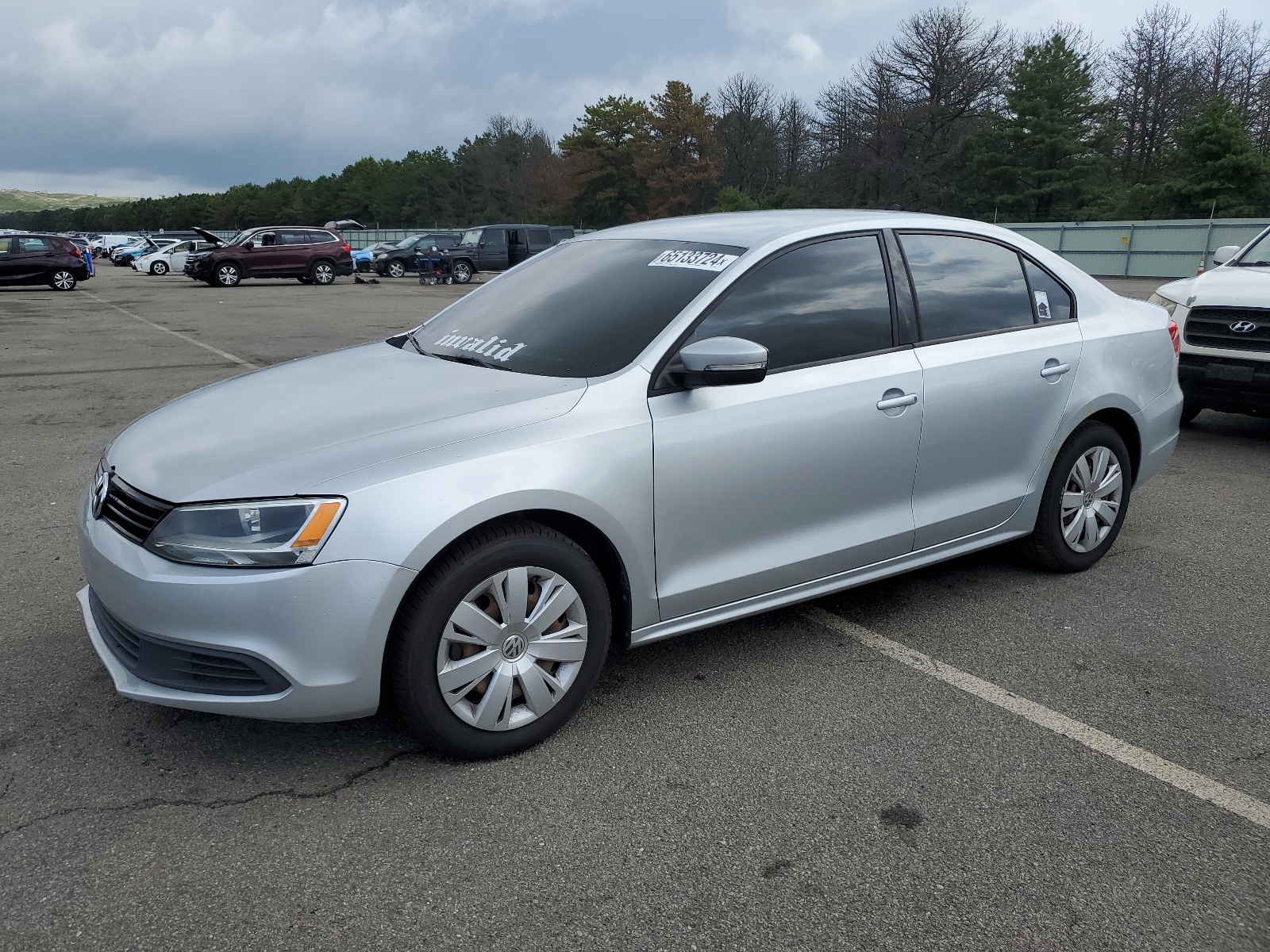 2014 Volkswagen Jetta Se vin: 3VWD17AJ6EM265473