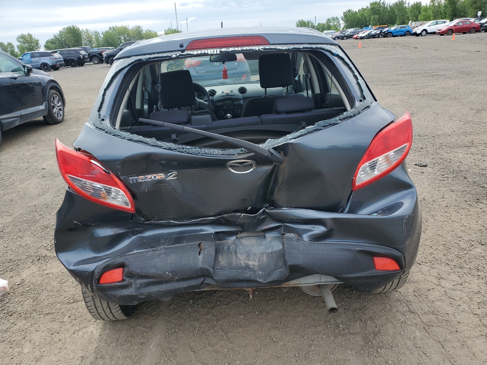 JM1DE1KY5C0138181 2012 Mazda Mazda2