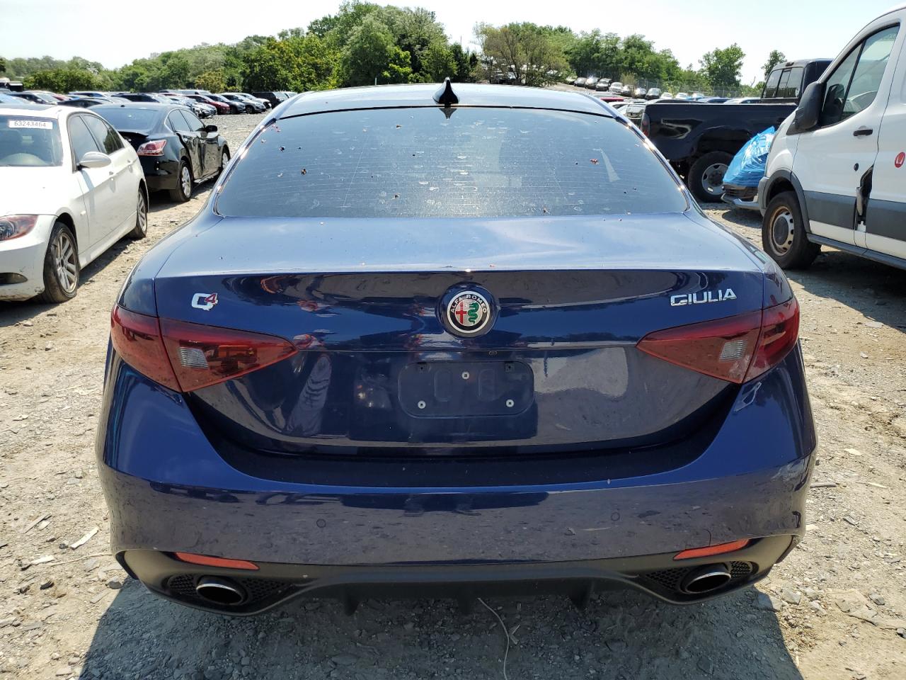 2018 Alfa Romeo Giulia Ti Q4 VIN: ZARFAEEN7J7579673 Lot: 62952294