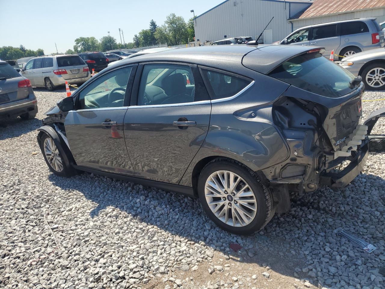 2018 Ford Focus Titanium VIN: 1FADP3N21JL226028 Lot: 61314844