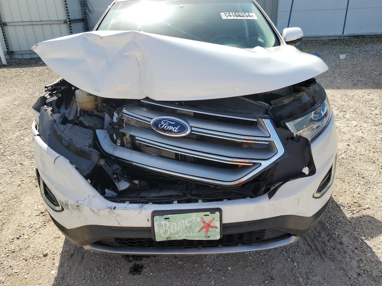 2017 Ford Edge Sel VIN: 2FMPK4J91HBC60314 Lot: 64168294