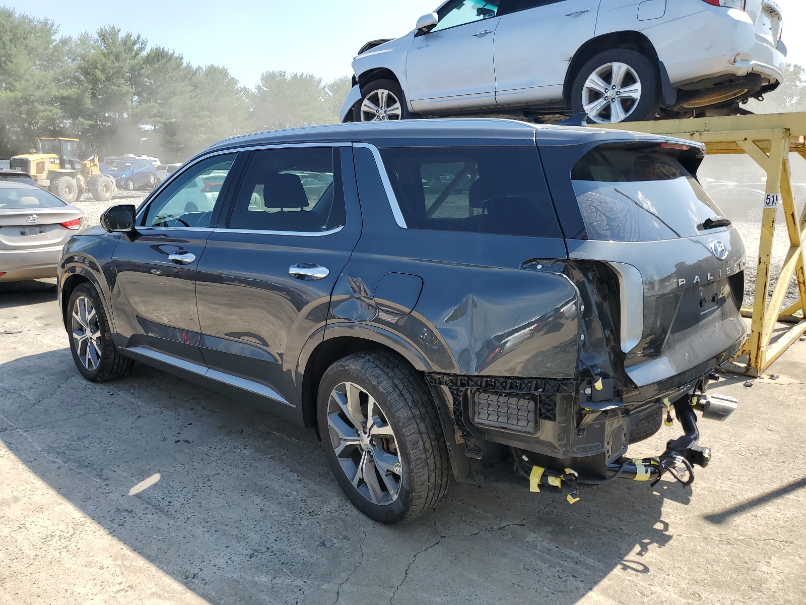 KM8R5DHE0MU206137 2021 Hyundai Palisade Limited